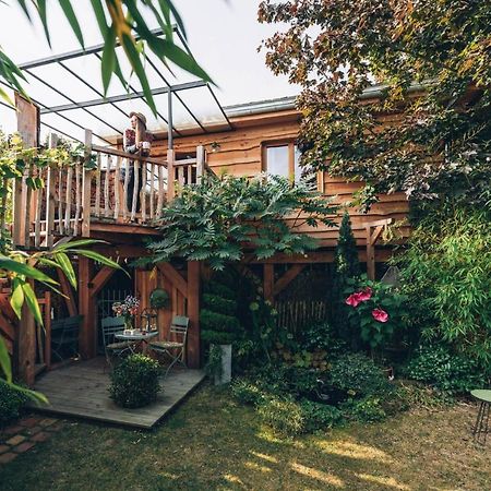La Cabane Du Bon Chemin ,Spa Laval  Eksteriør billede