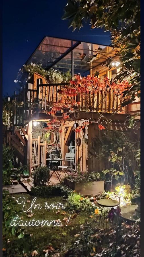 La Cabane Du Bon Chemin ,Spa Laval  Eksteriør billede