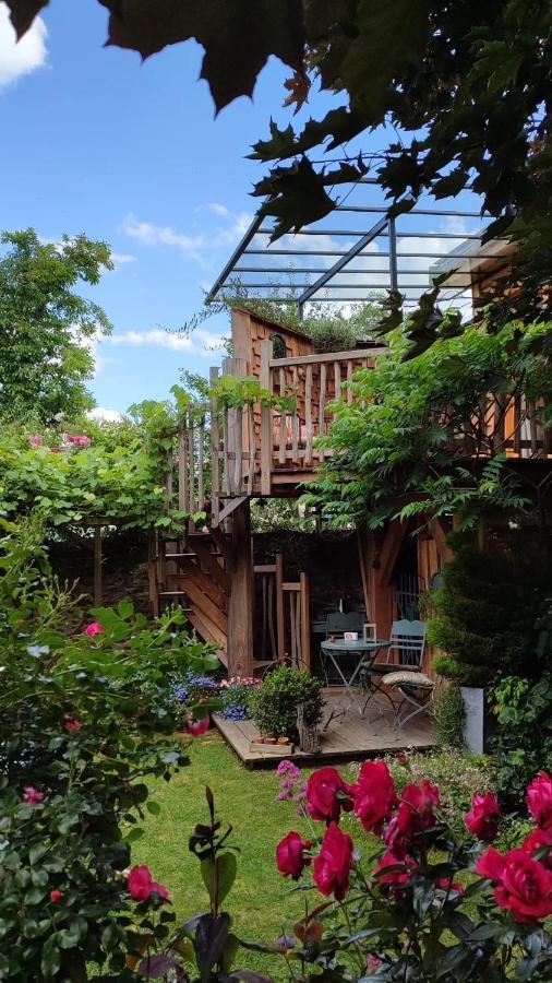 La Cabane Du Bon Chemin ,Spa Laval  Eksteriør billede