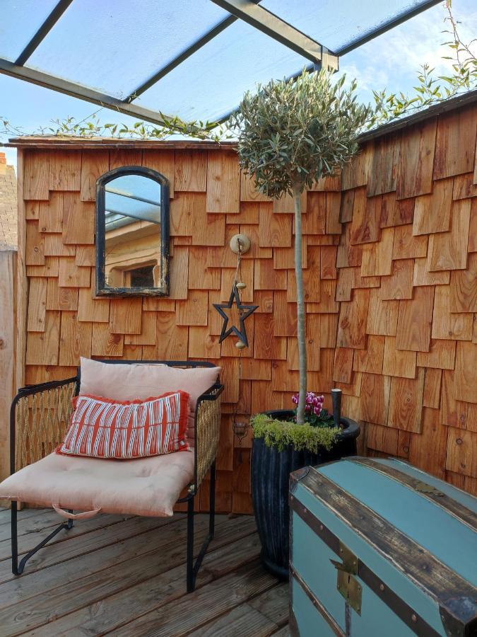 La Cabane Du Bon Chemin ,Spa Laval  Eksteriør billede