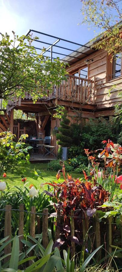 La Cabane Du Bon Chemin ,Spa Laval  Eksteriør billede